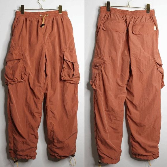 UO Orange Cargo Snowboard Baggy Pants - Small - Picture 1 of 4